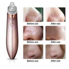 Electric Blackhead Vacuum Pore Cleaner Acne Pimple Remover Strong Suction Tool Electric Blackhead Remover Pore Vacuum Suction Diamond Dermabrasio