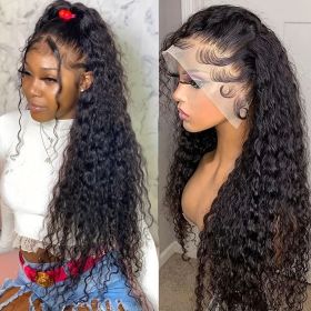 Synthetic Lace Wig Loose Curly Wave Wigs For Women Heat Resistant Fiber 13x2. 5 Inch Lace Wigs Replacement Wigs For Daily Party Use