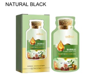 Gentle Plant Lazy Bubble Hairdressing Agent (Option: Black2-3PCS)