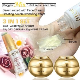 AILKE Remove Stains Facial Care Cream, Clean Skin With Collagen, Repair Cream for Women & Men, Premium Beauty Face Product (Color: Cream and Serum)